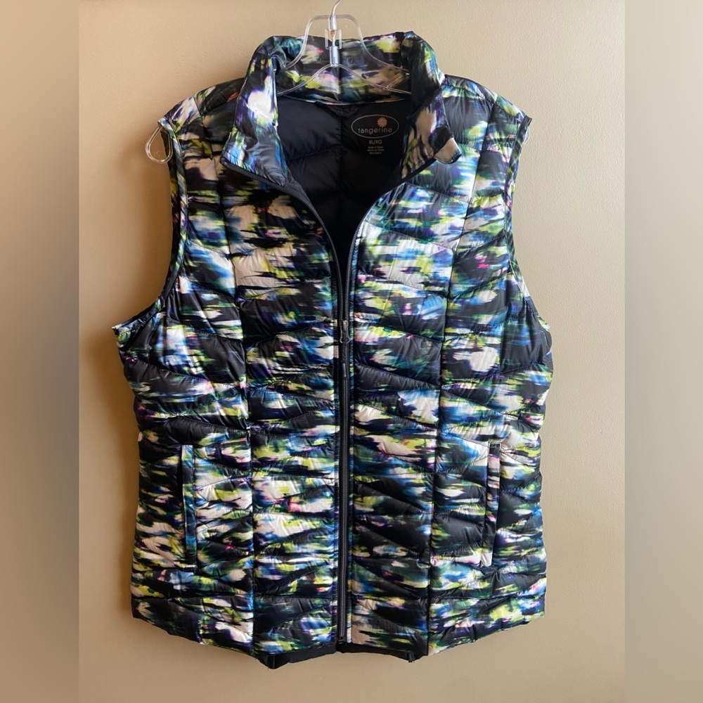 Tangerine Puffer Vest
